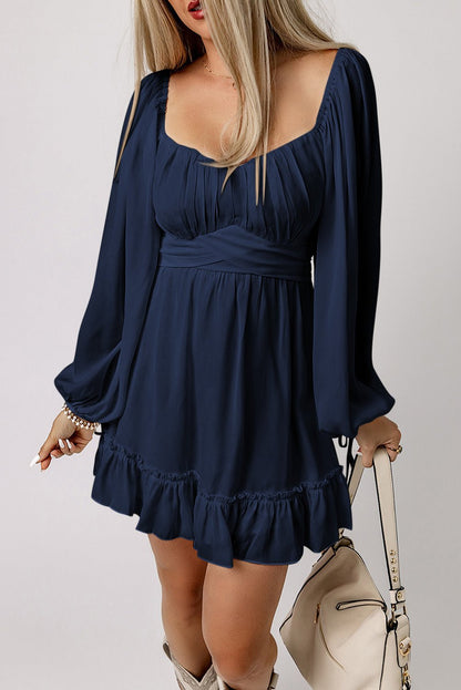 Deborah Waist Square Mini Dress - Hello Beautiful BoutiqueMini DressesThreaded Pear