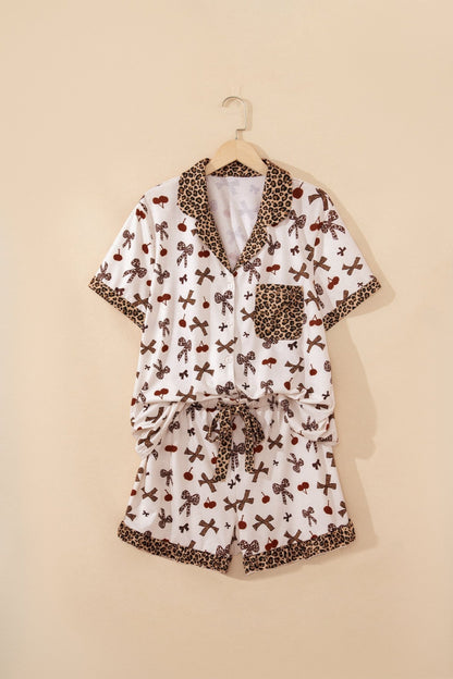 Della Patchwork Lounge Set - Hello Beautiful BoutiqueSleepwearThreaded Pear