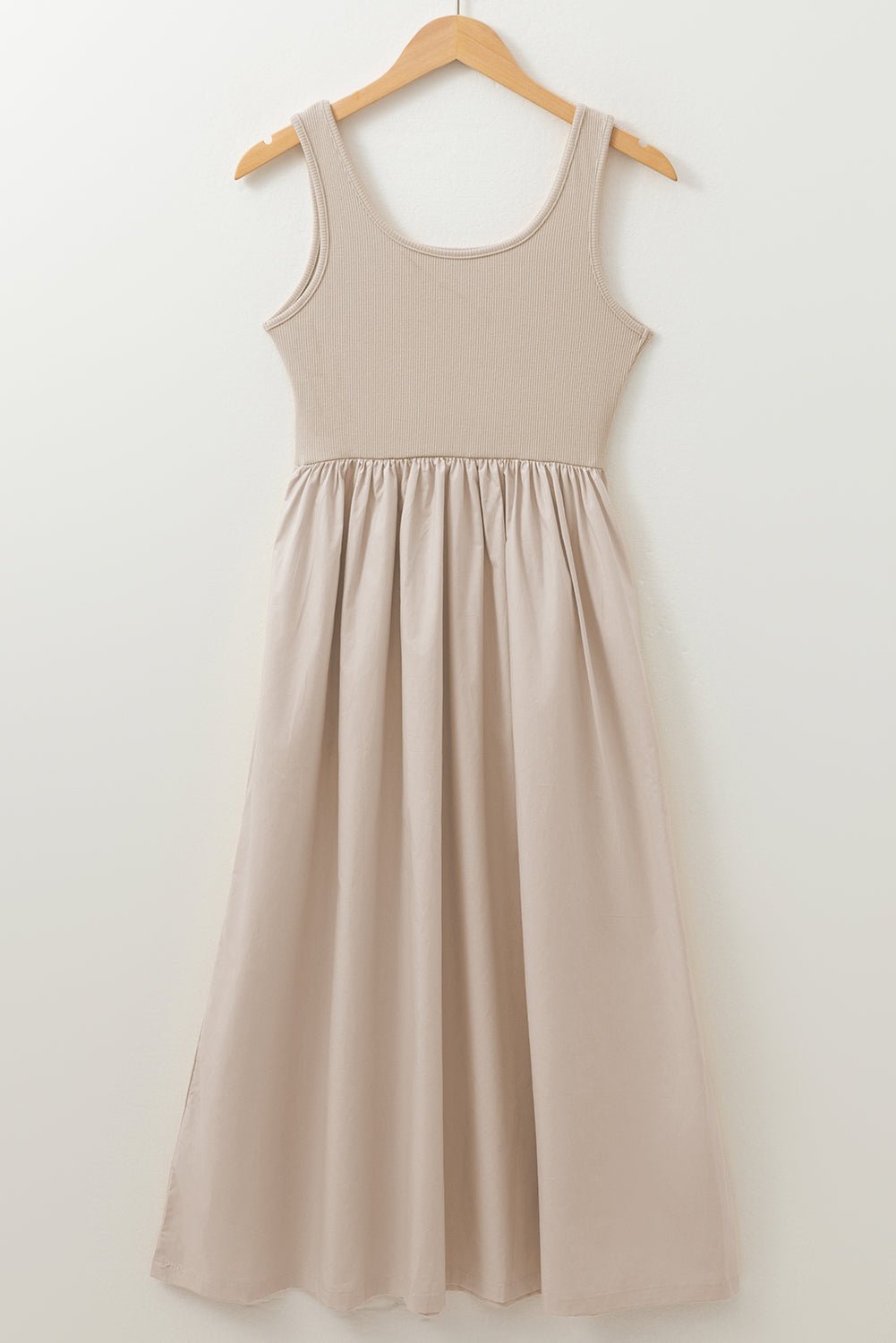 Della Pleated Sleeveless Long Dress - Hello Beautiful BoutiqueMaxi DressesThreaded Pear