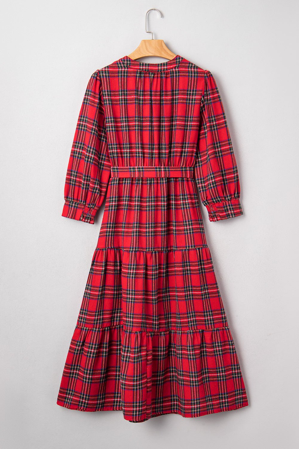 Della Ruffle Hem Long Dress - Hello Beautiful BoutiqueMaxi DressesThreaded Pear