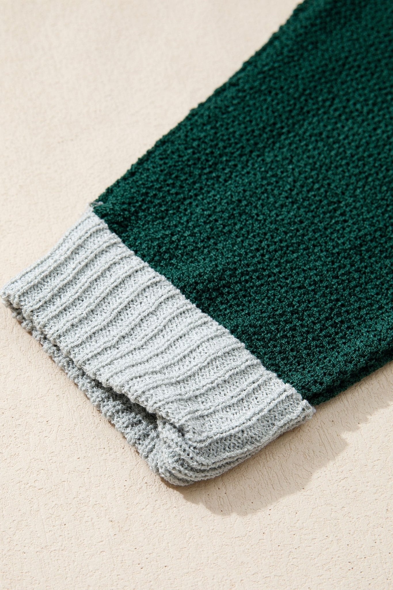 Demi Block Knit Loose Sweater - Hello Beautiful BoutiqueSweatersThreaded Pear
