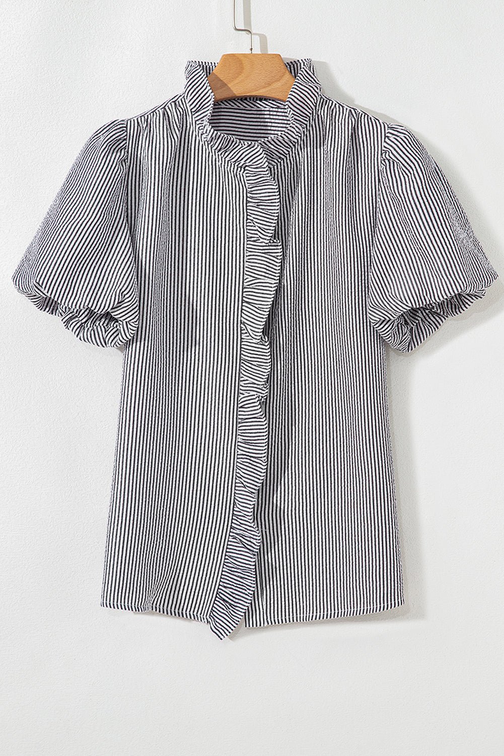 Demi Short Bubble Sleeve Shirt - Hello Beautiful BoutiqueBlouses & ShirtsThreaded Pear