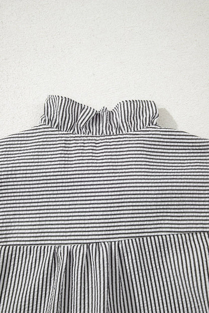 Demi Short Bubble Sleeve Shirt - Hello Beautiful BoutiqueBlouses & ShirtsThreaded Pear