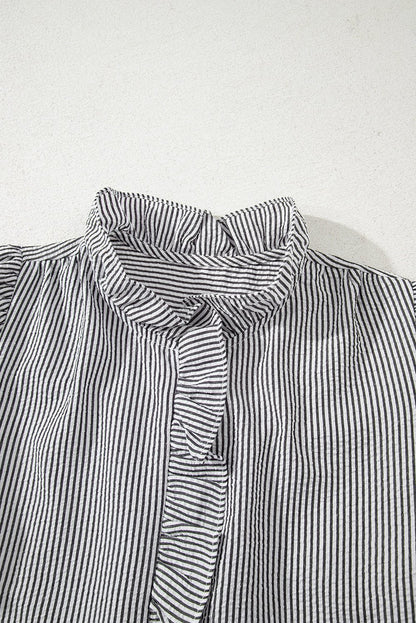Demi Short Bubble Sleeve Shirt - Hello Beautiful BoutiqueBlouses & ShirtsThreaded Pear