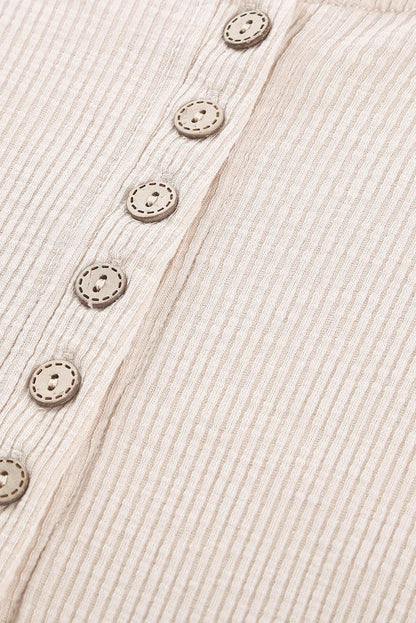 Denver Lace Hem Sleeve Top - Hello Beautiful BoutiqueLong Sleeve TopsThreaded Pear