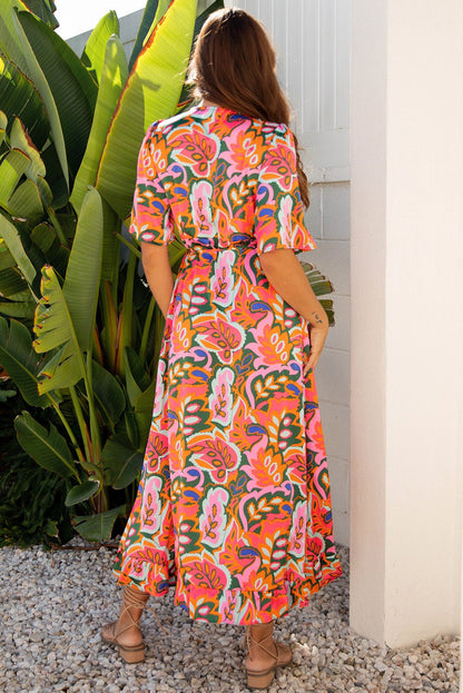 Denver Short Sleeve Maxi Dress - Hello Beautiful BoutiqueMaxi DressesThreaded Pear