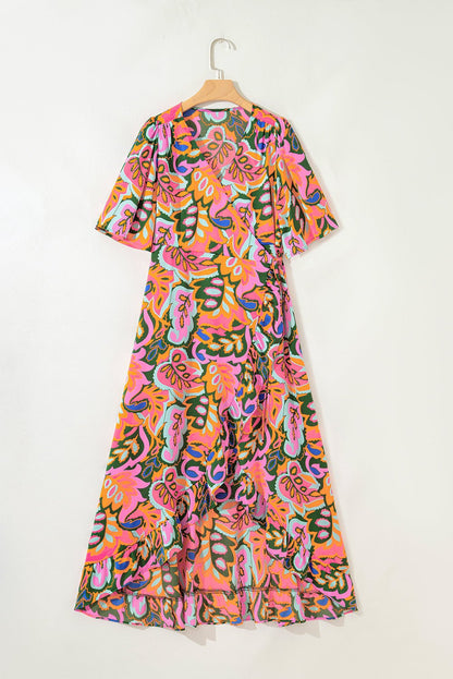 Denver Short Sleeve Maxi Dress - Hello Beautiful BoutiqueMaxi DressesThreaded Pear