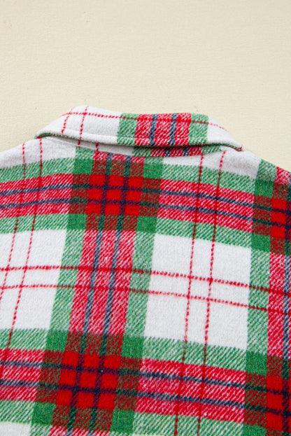 Dream Plaid Casual Flannel Shacket - Hello Beautiful BoutiquePlaid ShacketsThreaded Pear