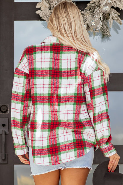 Dream Plaid Casual Flannel Shacket - Hello Beautiful BoutiquePlaid ShacketsThreaded Pear
