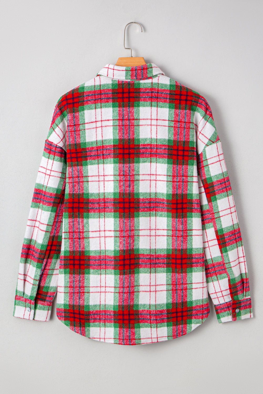 Dream Plaid Casual Flannel Shacket - Hello Beautiful BoutiquePlaid ShacketsThreaded Pear