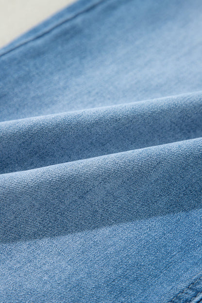 Dream Slit Leg Straight Jeans - Hello Beautiful BoutiqueJeansThreaded Pear