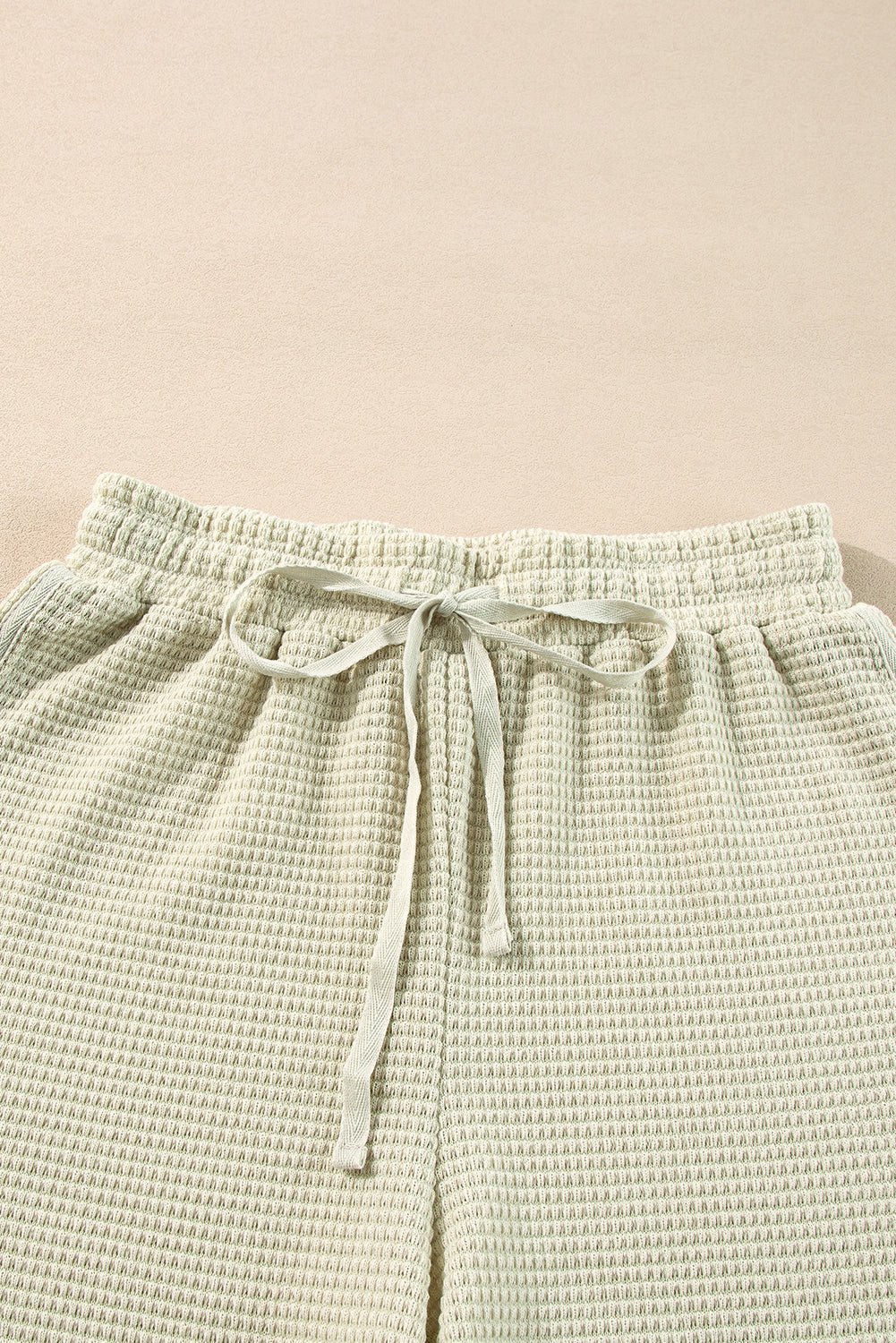 Dulce Parchment Textured Long Sleeve Lounge Set - Hello Beautiful Boutique15% OFFThreaded Pear