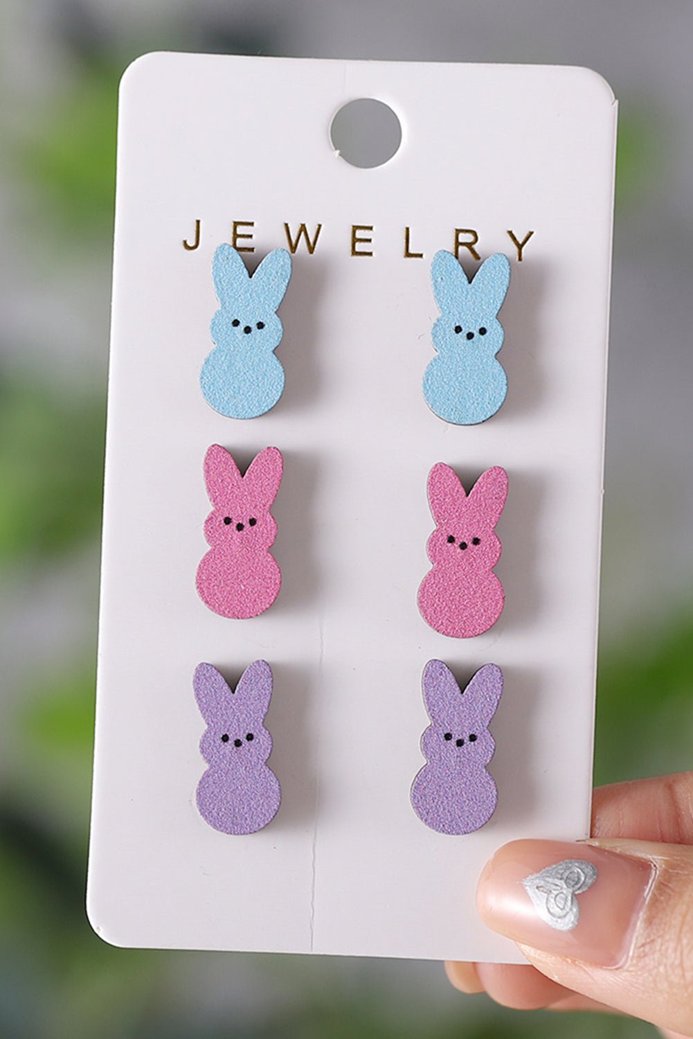 Dylan Bunny Doll Wooden Earrings - Hello Beautiful BoutiqueJewelryThreaded Pear
