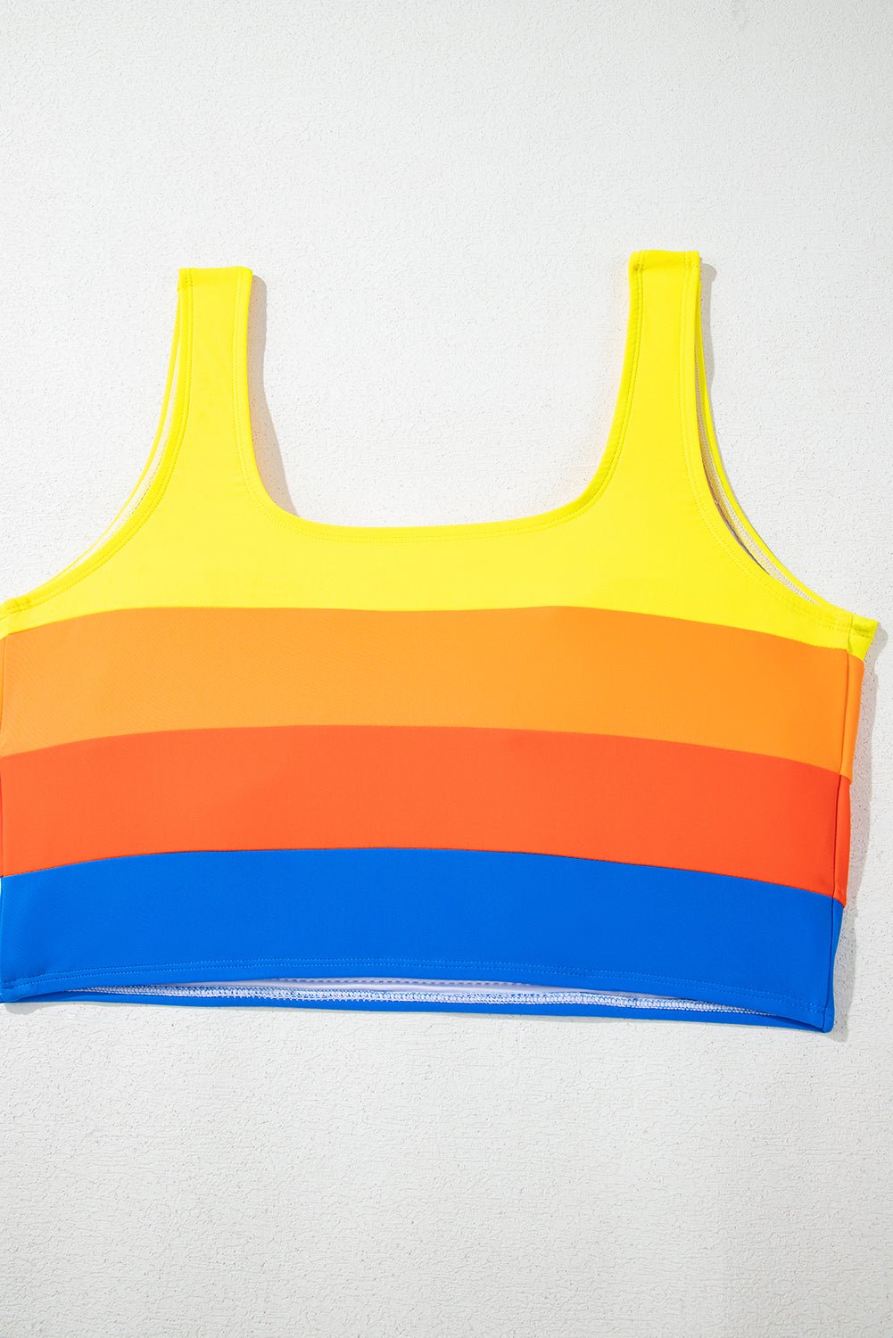 Dylan Colorblock Square Top - Hello Beautiful BoutiqueHigh Waisted SwimsuitThreaded Pear