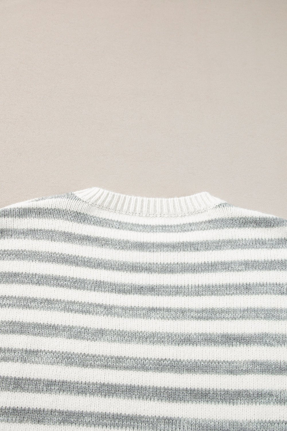 Dylan Stripe Drop Shoulder Sweater - Hello Beautiful BoutiqueSweatersThreaded Pear