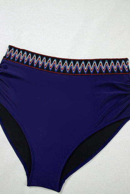 Eileen Knot High Waisted PLUS Bikini - Hello Beautiful BoutiquePlus Size SwimwearThreaded Pear