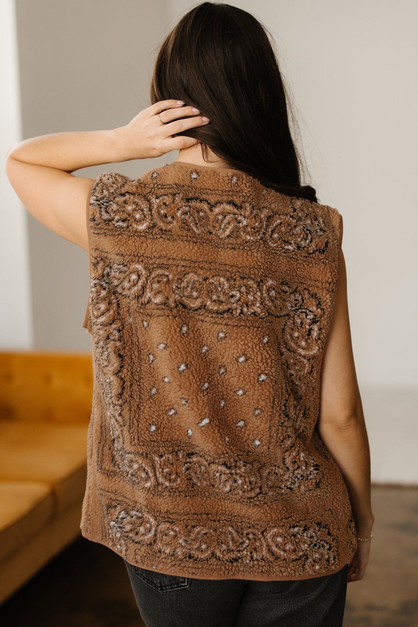 Elaine Western Fashion Vest Jacket - Hello Beautiful BoutiqueVestsThreaded Pear