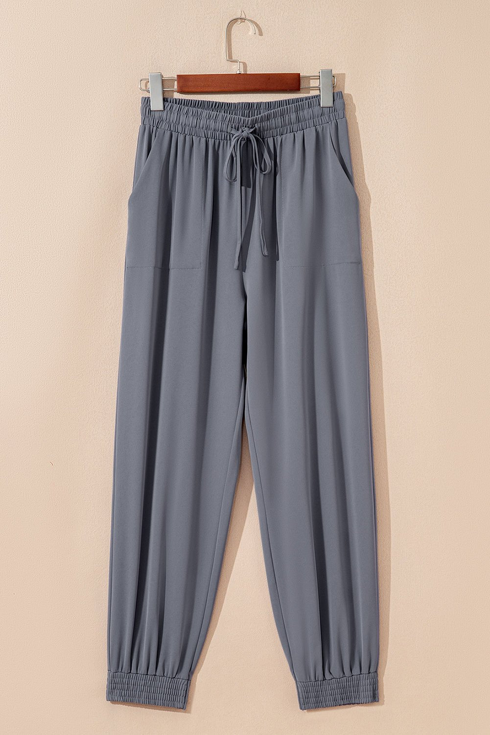 Elani Waistband Cropped Jogger Pants - Hello Beautiful BoutiquePants & CulotteThreaded Pear