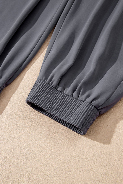 Elani Waistband Cropped Jogger Pants - Hello Beautiful BoutiquePants & CulotteThreaded Pear