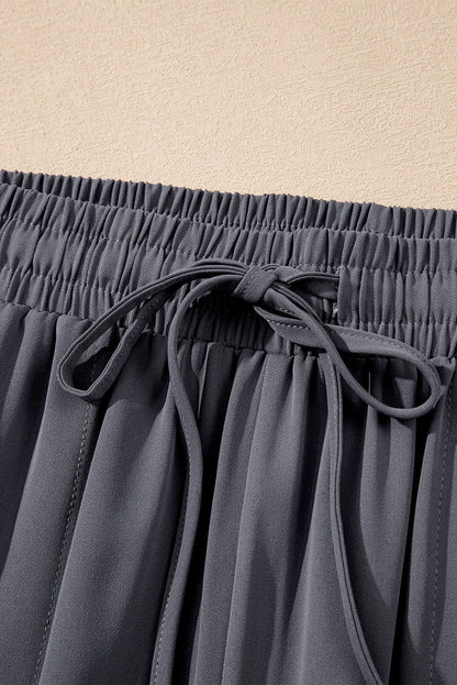 Elani Waistband Cropped Jogger Pants - Hello Beautiful BoutiquePants & CulotteThreaded Pear