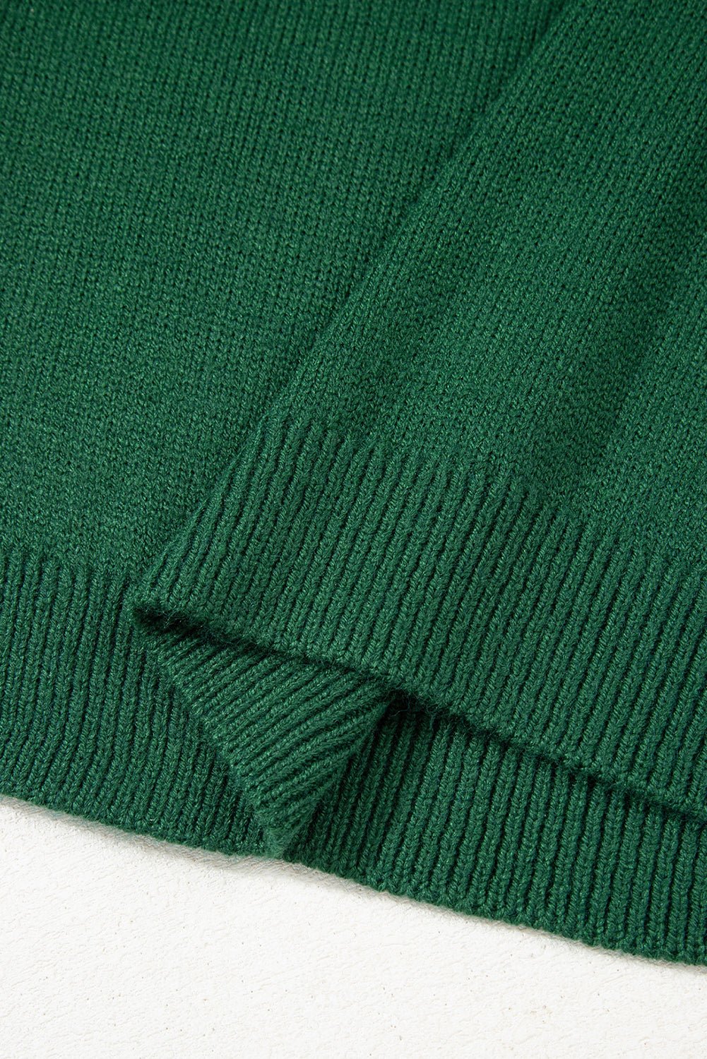 Eleanor Evergreen Raglan Sleeve Sweater - Hello Beautiful BoutiqueSweatersThreaded Pear