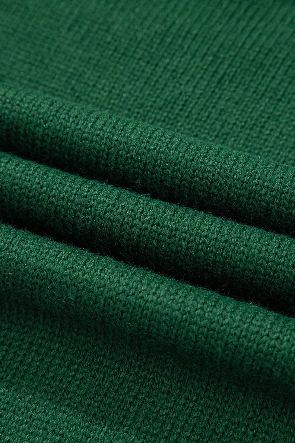 Eleanor Evergreen Raglan Sleeve Sweater - Hello Beautiful BoutiqueSweatersThreaded Pear