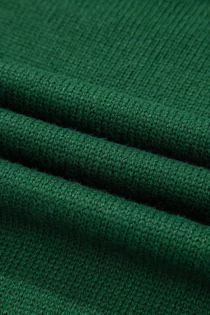 Eleanor Evergreen Raglan Sleeve Sweater - Hello Beautiful BoutiqueSweatersThreaded Pear