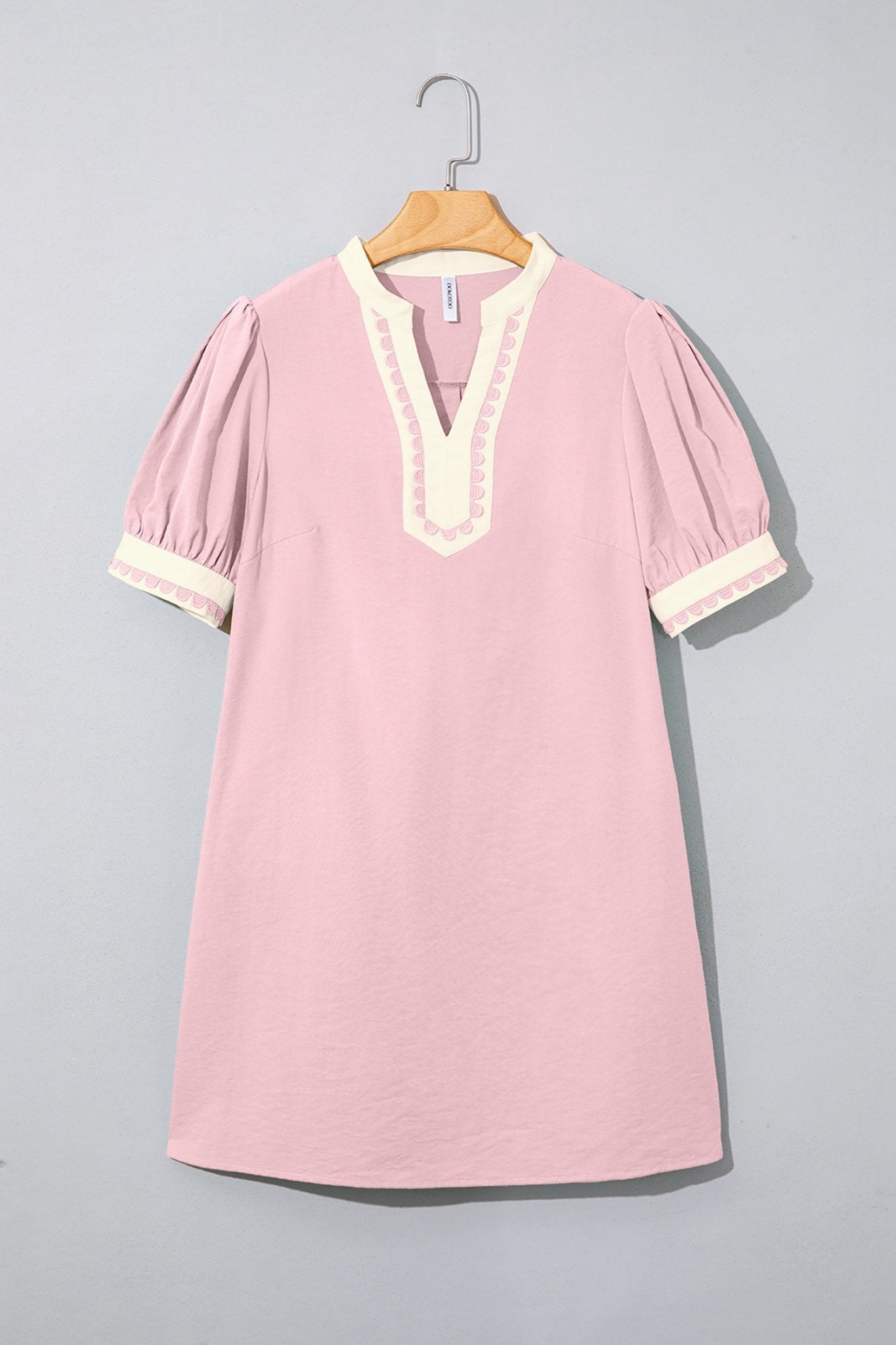 Eleanora Puff Sleeve Mini Dress - Hello Beautiful BoutiqueMini DressesThreaded Pear