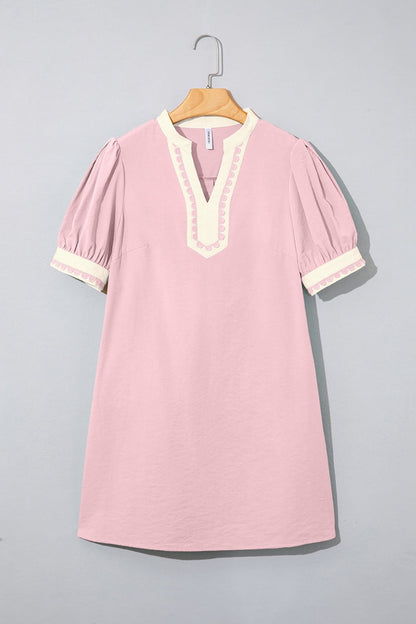 Eleanora Puff Sleeve Mini Dress - Hello Beautiful BoutiqueMini DressesThreaded Pear