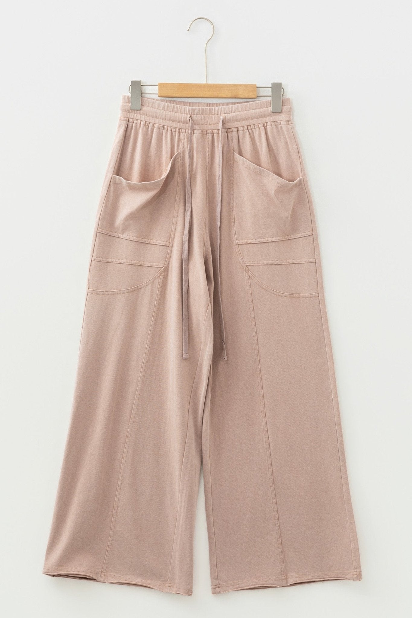 Elena Trim Wide Leg Pants - Hello Beautiful BoutiquePants & CulotteThreaded Pear