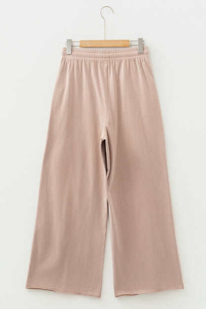 Elena Trim Wide Leg Pants - Hello Beautiful BoutiquePants & CulotteThreaded Pear