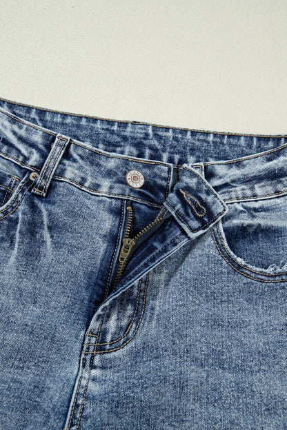 Elia Cuffed Straight Loose Jeans - Hello Beautiful BoutiqueJeansThreaded Pear