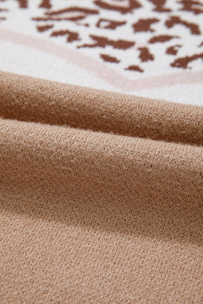 Eliana Block Knit Baggy Sweater - Hello Beautiful BoutiqueSweatersThreaded Pear