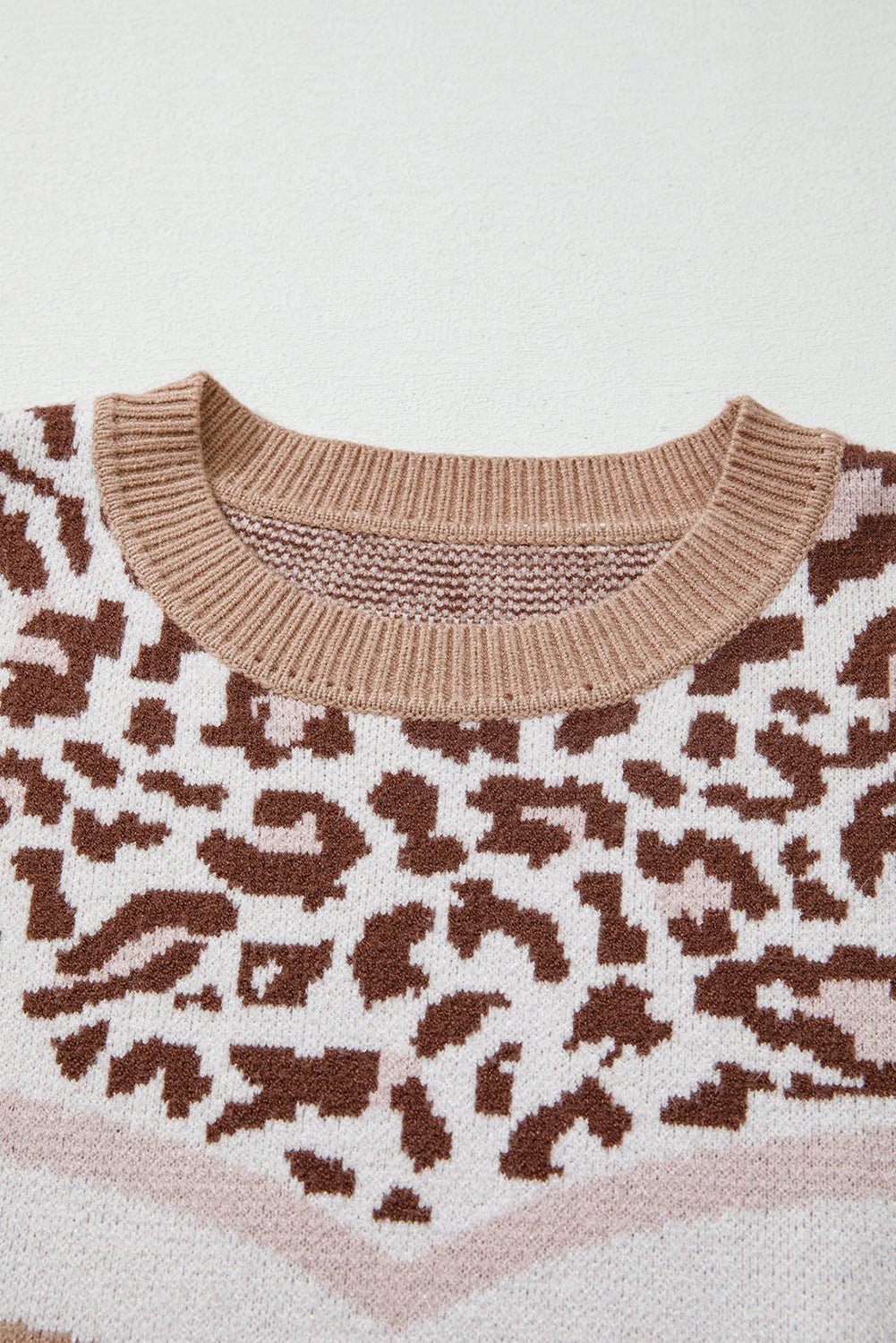 Eliana Block Knit Baggy Sweater - Hello Beautiful BoutiqueSweatersThreaded Pear