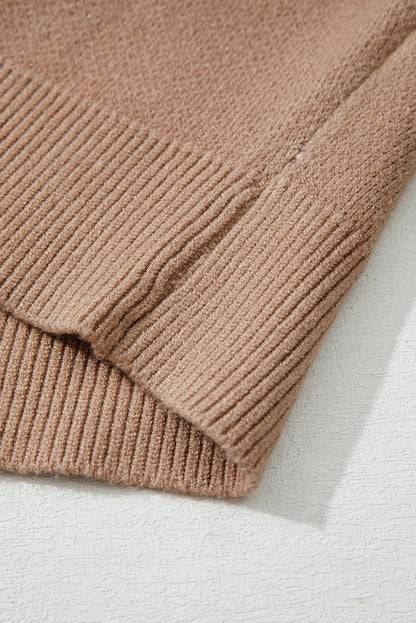 Eliana Block Knit Baggy Sweater - Hello Beautiful BoutiqueSweatersThreaded Pear