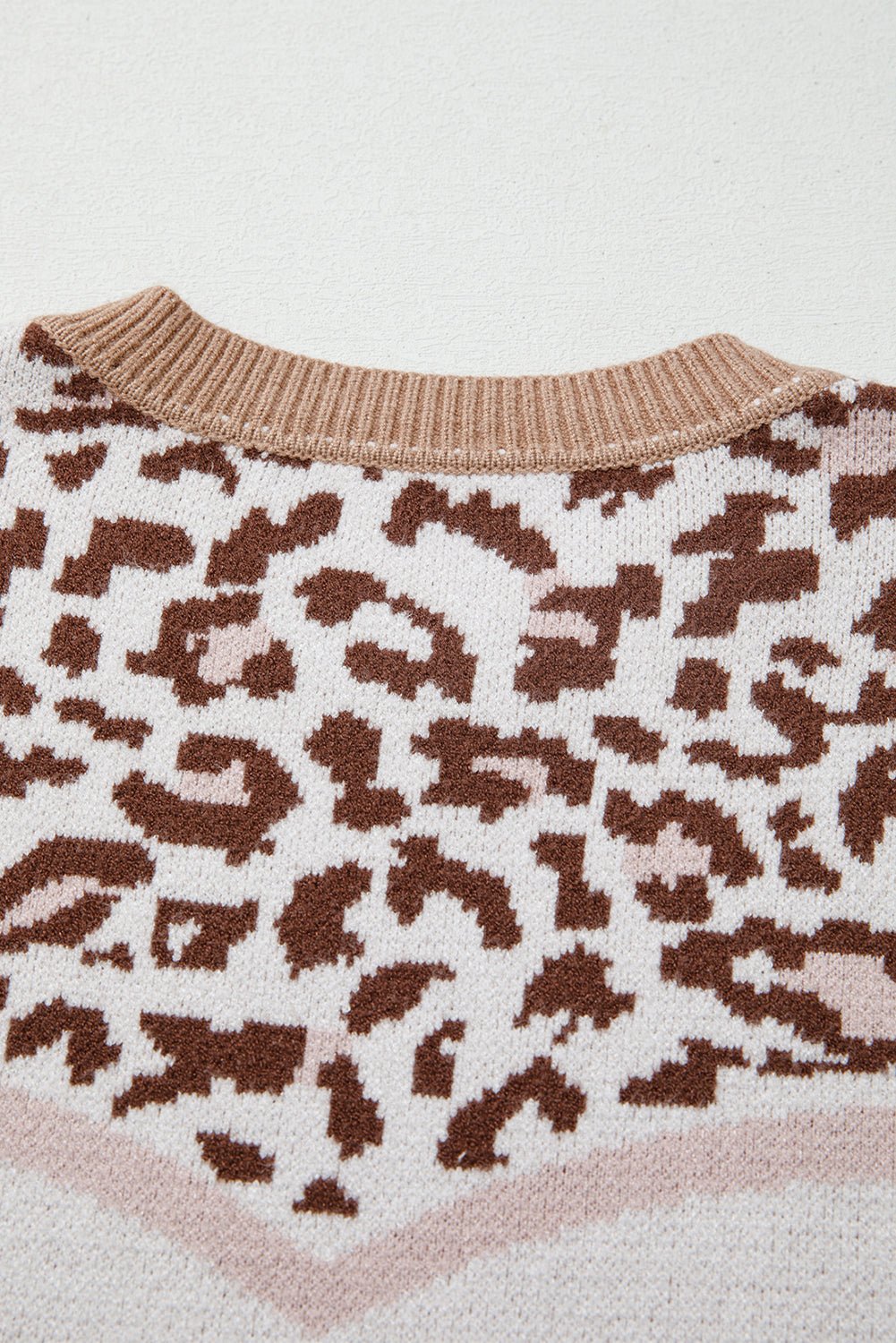 Eliana Block Knit Baggy Sweater - Hello Beautiful BoutiqueSweatersThreaded Pear