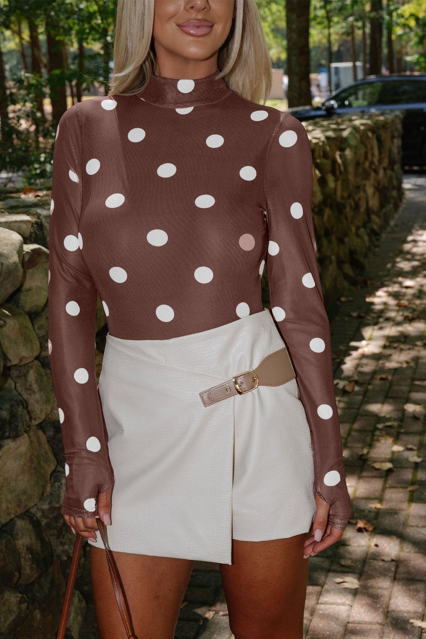 Eliana Mesh Long Sleeve Bodysuit - Hello Beautiful BoutiqueBodysuitsThreaded Pear