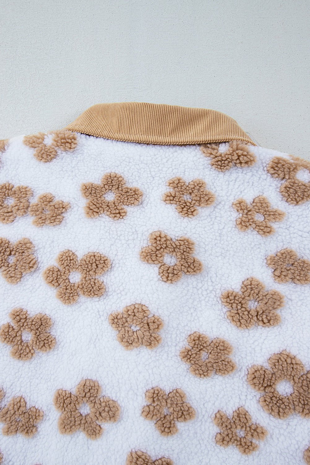 Elisa Pattern Up Fleece Jacket - Hello Beautiful BoutiqueJacketsThreaded Pear
