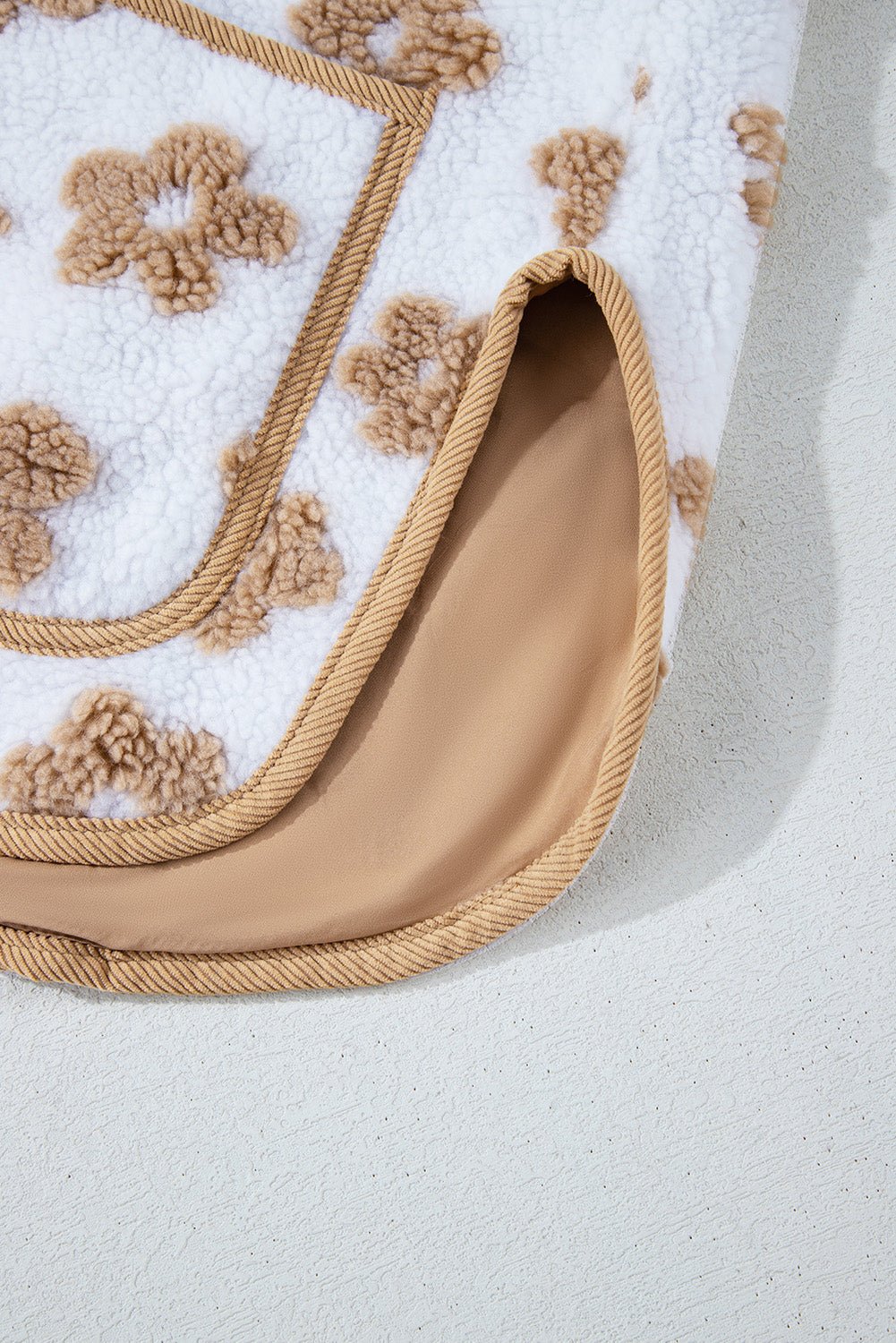 Elisa Pattern Up Fleece Jacket - Hello Beautiful BoutiqueJacketsThreaded Pear