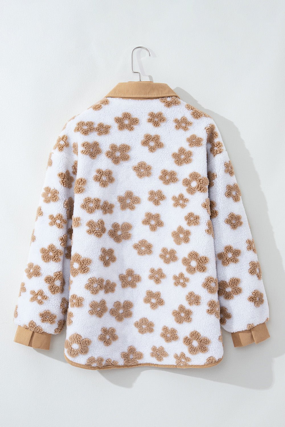 Elisa Pattern Up Fleece Jacket - Hello Beautiful BoutiqueJacketsThreaded Pear