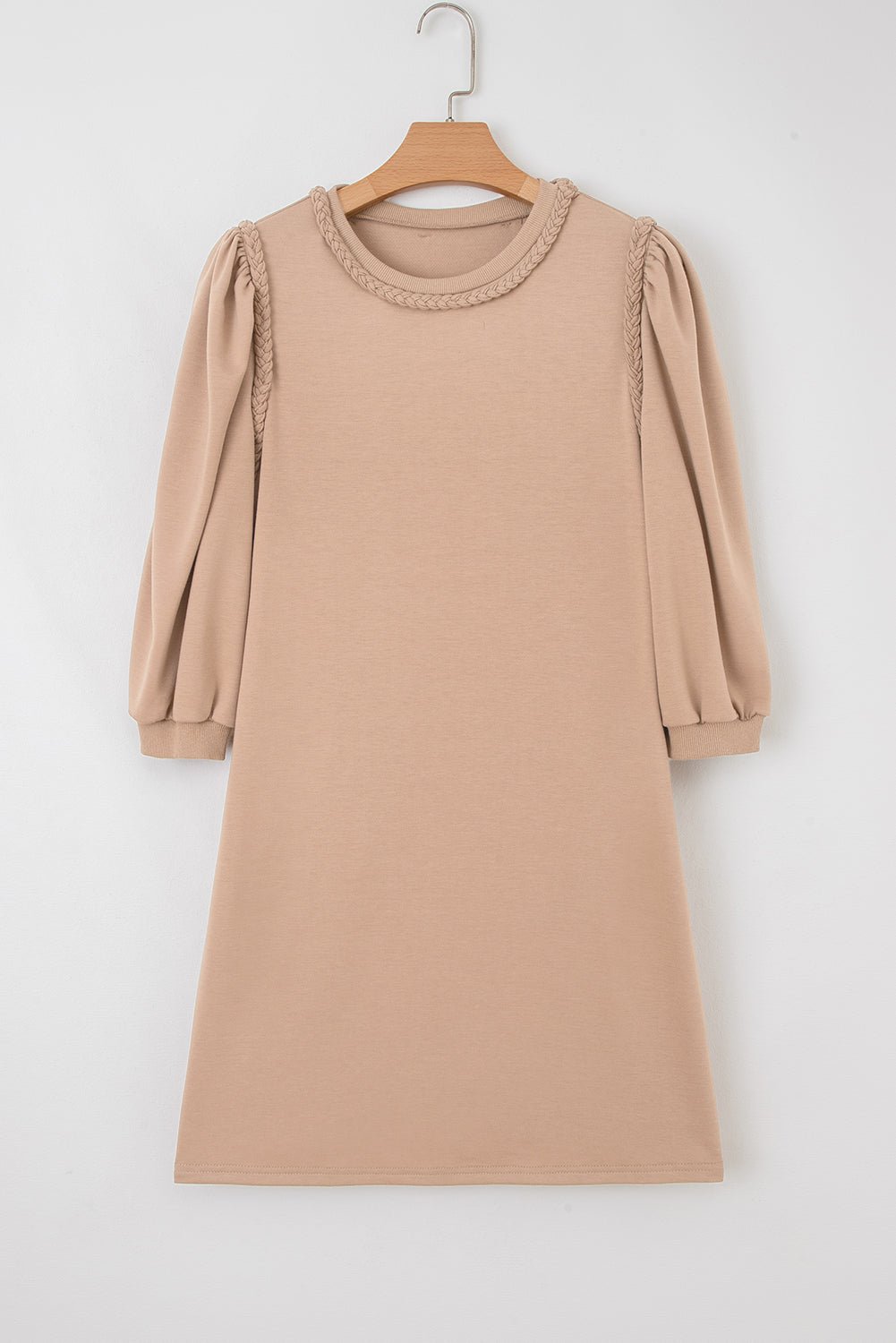 Elise Trim Puff Sleeve Dress - Hello Beautiful Boutique15% OFFThreaded Pear
