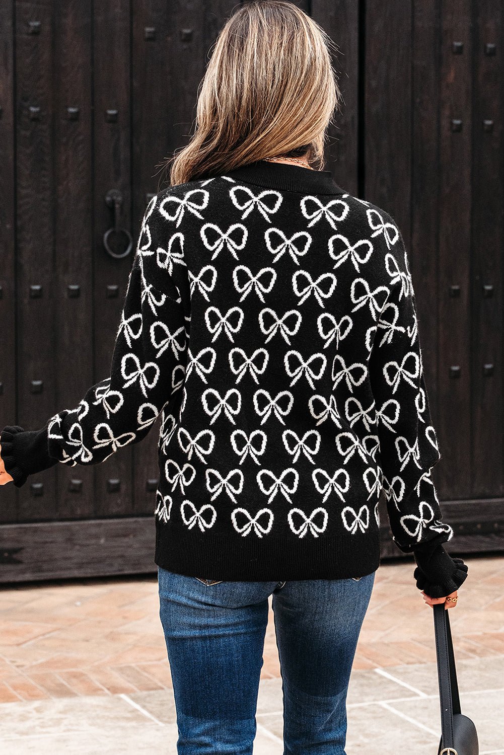Elizabeth Shoulder Zipped Collar Sweater - Hello Beautiful BoutiqueSweatersThreaded Pear