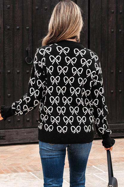 Elizabeth Shoulder Zipped Collar Sweater - Hello Beautiful BoutiqueSweatersThreaded Pear
