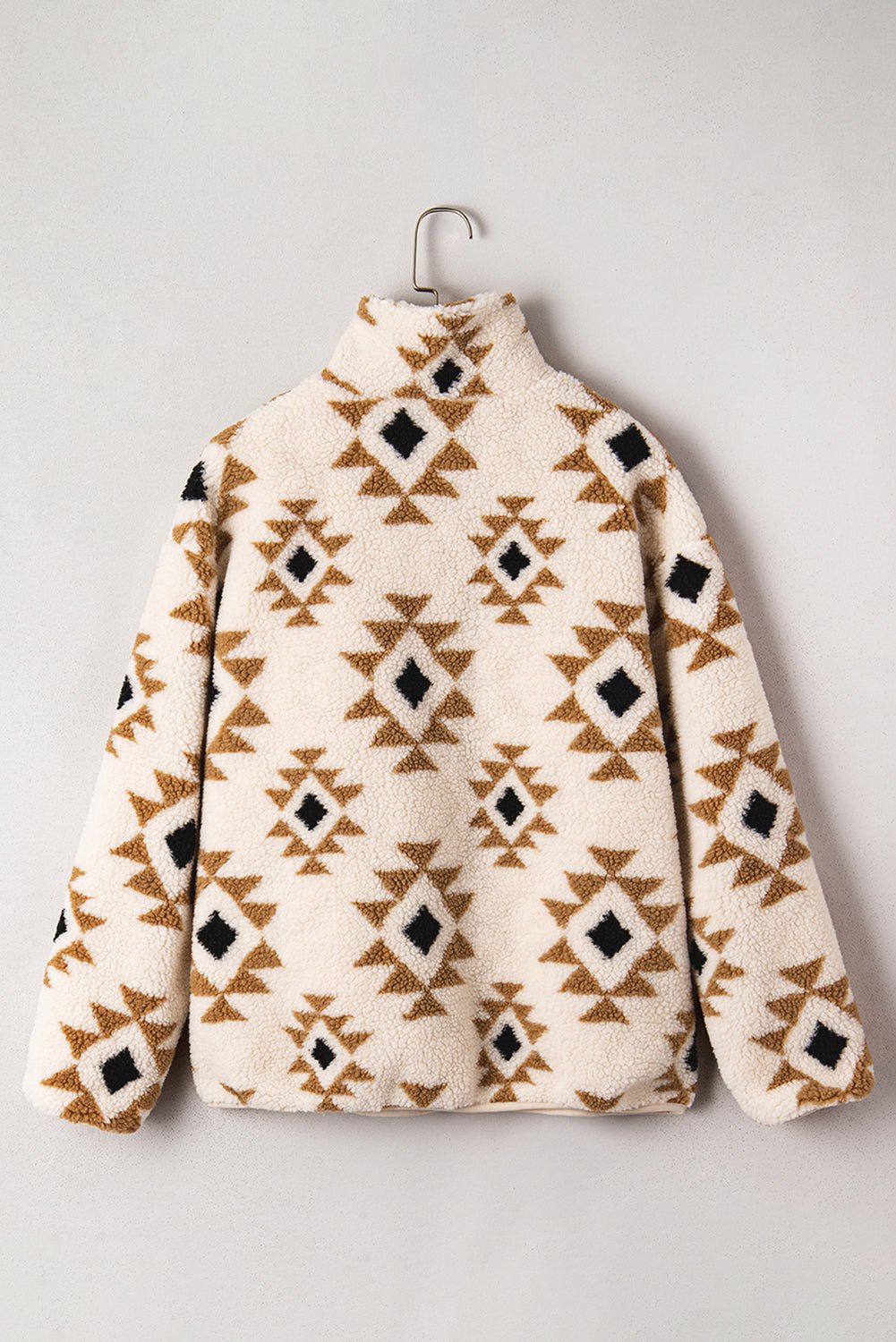 Elizy Quarter Zip Collar Sweatshirt - Hello Beautiful BoutiqueSweatshirts & HoodiesThreaded Pear