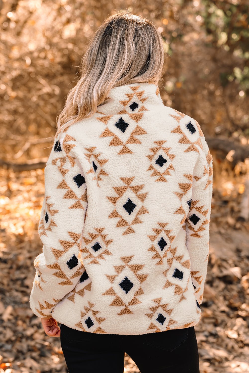 Elizy Quarter Zip Collar Sweatshirt - Hello Beautiful BoutiqueSweatshirts & HoodiesThreaded Pear