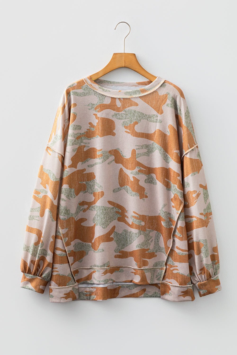 Elliot Patchwork Drop Shoulder Sweatshirt - Hello Beautiful BoutiqueSweatshirts & HoodiesThreaded Pear
