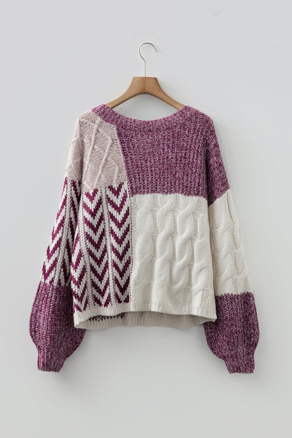 Elliott Back Loose Fit Sweater - Hello Beautiful BoutiqueSweatersThreaded Pear