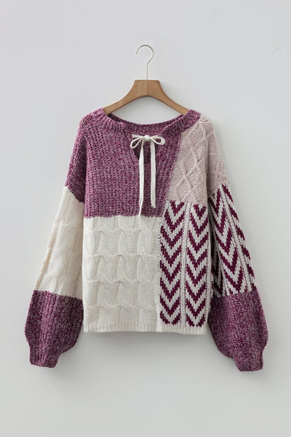 Elliott Back Loose Fit Sweater - Hello Beautiful BoutiqueSweatersThreaded Pear