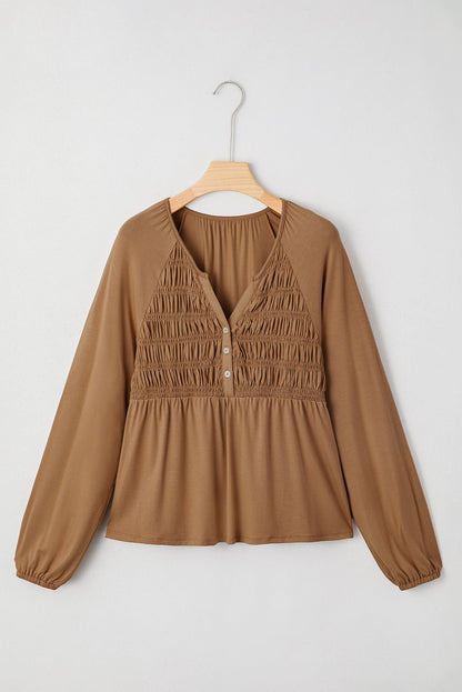 Elodie Bust Flow Fit Blouse - Hello Beautiful BoutiqueBlouses & ShirtsThreaded Pear