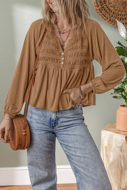 Elodie Bust Flow Fit Blouse - Hello Beautiful BoutiqueBlouses & ShirtsThreaded Pear
